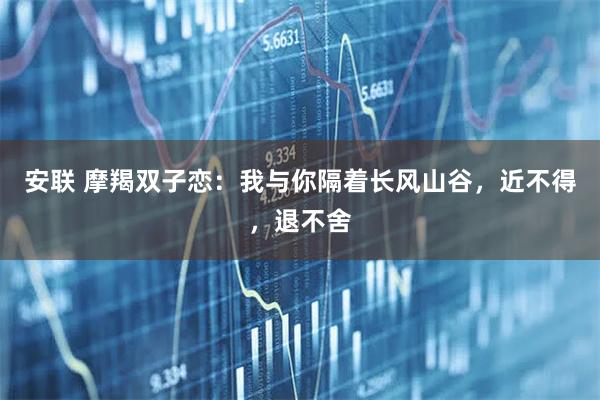 安联 摩羯双子恋：我与你隔着长风山谷，近不得，退不舍