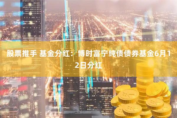 股票推手 基金分红：博时富宁纯债债券基金6月12日分红